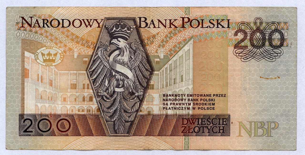 rewers banknotu 200 złotych